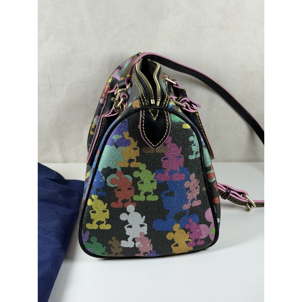 Disney Dooney & Bourke 10th Anniversary Wonder Mickey Mouse Satchel Bag Purse - Picture 4 of 12